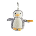 EAN 112409 Steiff plush Penguin keyring, gray/white