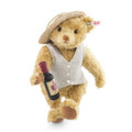 EAN 021473 Steiff mohair Picnic papa Teddy bear, reddish blond
