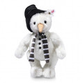 EAN 021718 Steiff mohair Monty snowman Ted, white