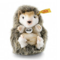 EAN 070587 Steiff woven fur Joggi baby hedgehog, mottled brown