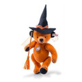 EAN 678202 Steiff mohair Halloween Teddy bear, orange