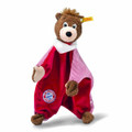 EAN 290008 Steiff plush FC Bayern Bernie Teddy bear comforter, brown/red