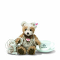 EAN 006524 Steiff mohair Benotime Teddy bear, cream/brown