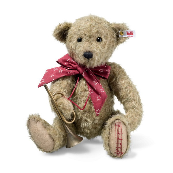 Steiff mohair Anton Teddy bear with music box EAN 006388