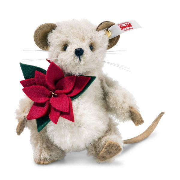 Steiff Piff Mouse Grey with FREE gift box EAN 056222 