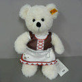 EAN 988295 Steiff plush Lotte in dirndl Teddy bear, white