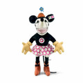 EAN 354007 Steiff trevira velvet Minnie Mouse, multicolored