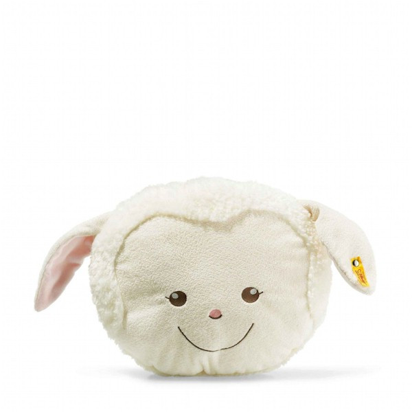 Steiff plush Happy Farm Lambaloo lamb cushion - cream EAN 240423