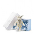 EAN 034251 Steiff mohair Bride Teddy bear, white