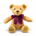 EAN 113321 Steiff plush Cosy Year bear 2018, golden brown