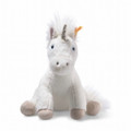 EAN 087769 Steiff plush soft cuddly floppy friends Unica unicorn, white
