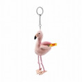 EAN 040375 Steiff mohair Mingo flamingo pendant, pink
