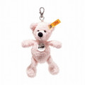 EAN 112515 Steiff plush Lotte Teddy bear keyring, pink