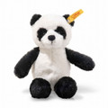 EAN 075810 Steiff plush soft cuddly friends Ming panda, black/white