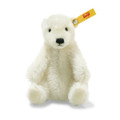 EAN 026690 Steiff mohair Wildlife polar bear in gift box, white