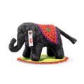 EAN 006746 Steiff jacquard Sarah designer's choice little elephant, black