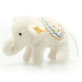EAN 241147 Steiff plush Little elephant with rattle, cream