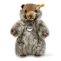 EAN 084133 Steiff woven fur Burri marmot, mottled brown