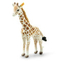 EAN 024412 Steiff plush Magda Masai giraffe National Geographic, spotted
