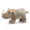 EAN 063671 Steiff woven fur Norbert rhinoceros, gray