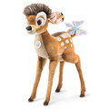 EAN 501050 - 901386  Steiff Disney woven fur Studio Bambi with butterfly, brown/multicolored