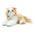 EAN 099250 Steiff plush Princess cat, reddish blond/white