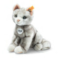 EAN 122316 Steiff plush Filou cat, gray tipped