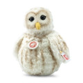 EAN 006944 Steiff mohair roly poly Snow owl, white