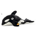 EAN 067525 Steiff plush Ozzie orca, black/white