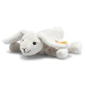 EAN 242694 Steiff plush soft cuddly floppy friends Hoppel rabbit, light gray