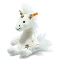 EAN 067655 Steiff plush soft cuddly friends Unica unicorn dangling, white