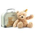 EAN 113918 Steiff plush soft cuddly friends Jimmy Teddy bear in suitcase, light brown