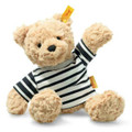 EAN 113925 Steiff plush soft cuddly friends Jimmy Teddy bear with T-shirt, light brown