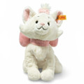 EAN 024658 Steiff Disney plush soft cuddly friends Marie, white/pink