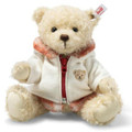 EAN 007224 Steiff mohair Mila Teddy bear with winter jacket, blond