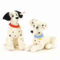 EAN 355813 Steiff mohair Disney 101 Dalmatians set, white