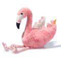 EAN 063992 Steiff plush soft cuddly friends Jill flamingo, pink