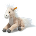 EAN 074349 Steiff plush soft cuddly friends Gola horse dangling, beige/white