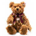 EAN 691447 Steiff mohair British Collectors Teddy bear 2023, gingery-brown