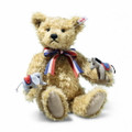  EAN 684104 Steiff mohair Great American Unity Teddy bear, golden blond