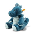 EAN 087868 Steiff plush soft cuddly friends Spott stegosaurus, blue