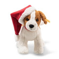 EAN 114199 Steiff plush cosy Christmas Snuffy dog, white