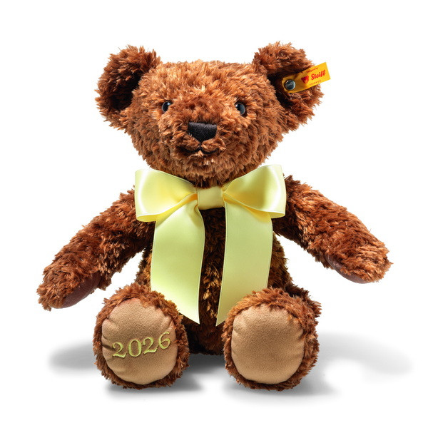 EAN 114175 Steiff plush Cosy Year Teddy bear 2026 light brown
