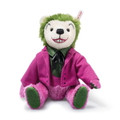 EAN 356292 Steiff mohair Batman the Joker Teddy bear, green/white/pink