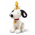 EAN 356148 Steiff mohair Snoopy with Woodstock, white/yellow