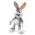 EAN 024672 Steiff plush soft cuddly friends Bugs Bunny, gray/white