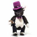 EAN 356360 Steiff mohair Batman the Penguin Teddy bear, black/white
