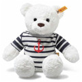 EAN 114236 Steiff plush soft cuddly friends Manni Teddy bear with T-Shirt, white