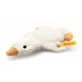 EAN 242878 Steiff plush Gilda goose grip toy with rattle, white