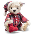 EAN 005787 Steiff mohair Teddy bear in cozy pajamas, blond